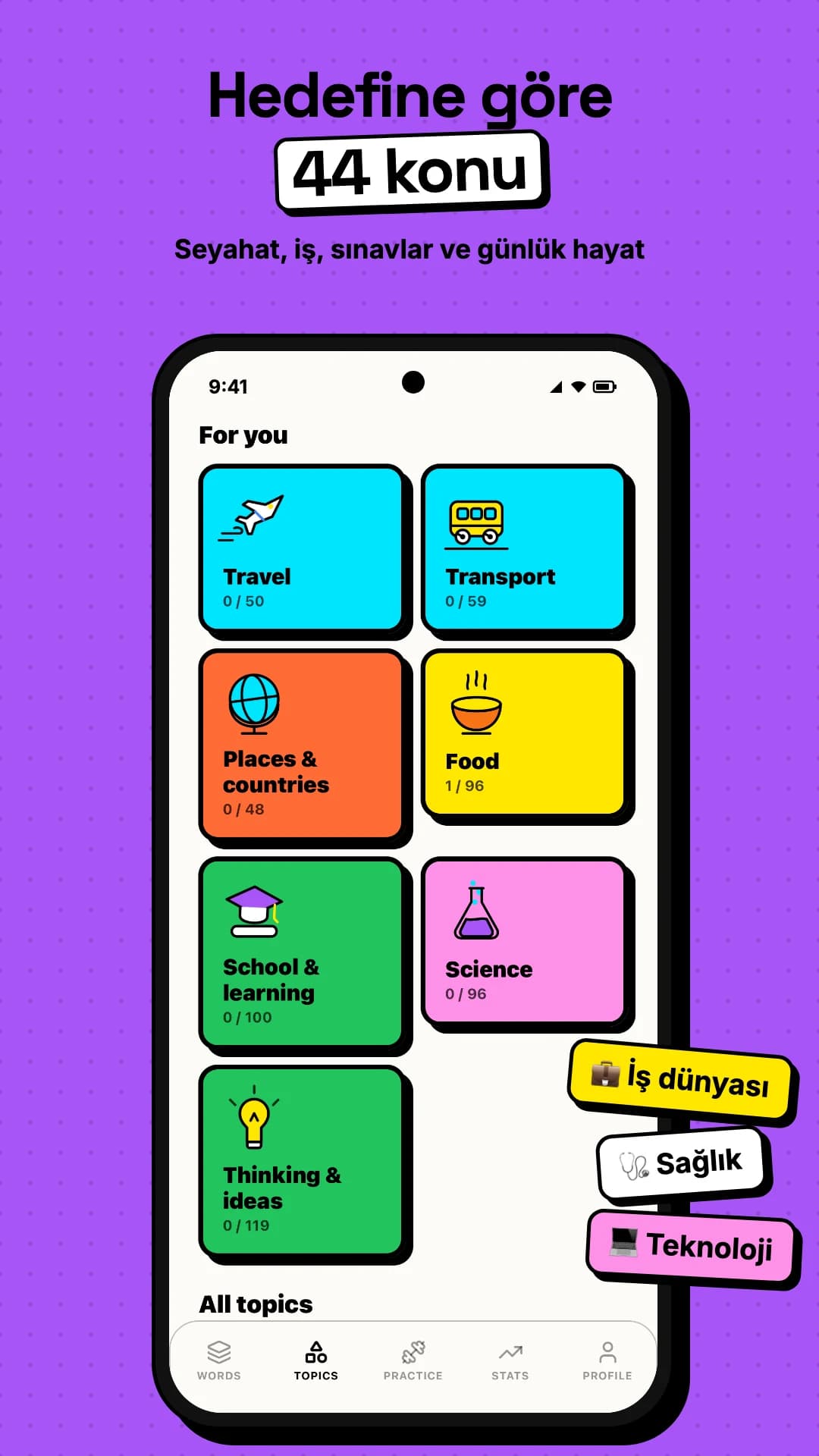 VOCABULARY uygulama ekran görüntüsü 6